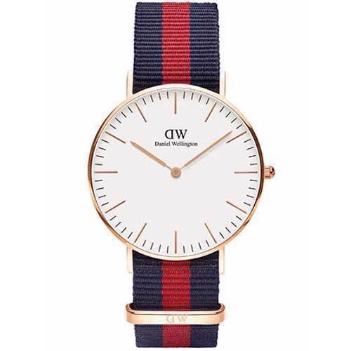 Image of Classic Oxford rosa forgyldt quartz Dame ur fra Daniel Wellington, DW00100029